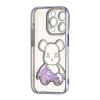 Чехол Shining Bear Case Protected Camera iPhone 15 Pro Purple