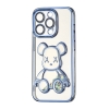 Чехол Shining Bear Case Protected Camera iPhone 15 Pro Blue