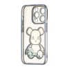 Чехол Shining Bear Case Protected Camera iPhone 15 Pro Blue