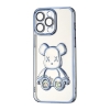 Чехол Shining Bear Case Protected Camera iPhone 15 Pro Max Blue