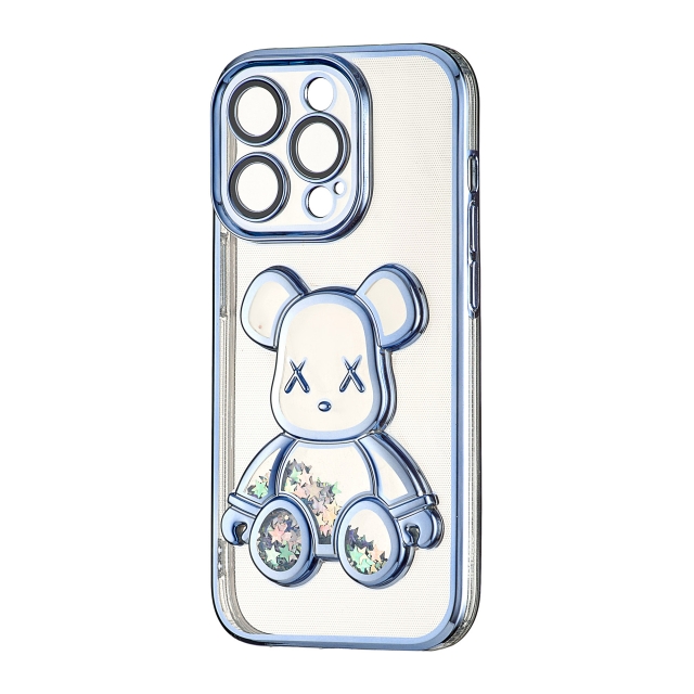 Чехол Shining Bear Case iPhone 13 Pro Max Blue
