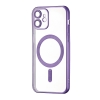 Чехол Ductil Metallic Edge with MagSafe (Protected Camera & Lens) iPhone 12 Deep Purple