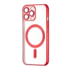 Чехол Ductil Metallic Edge with MagSafe (Protected Camera & Lens) iPhone 12 Pro Red