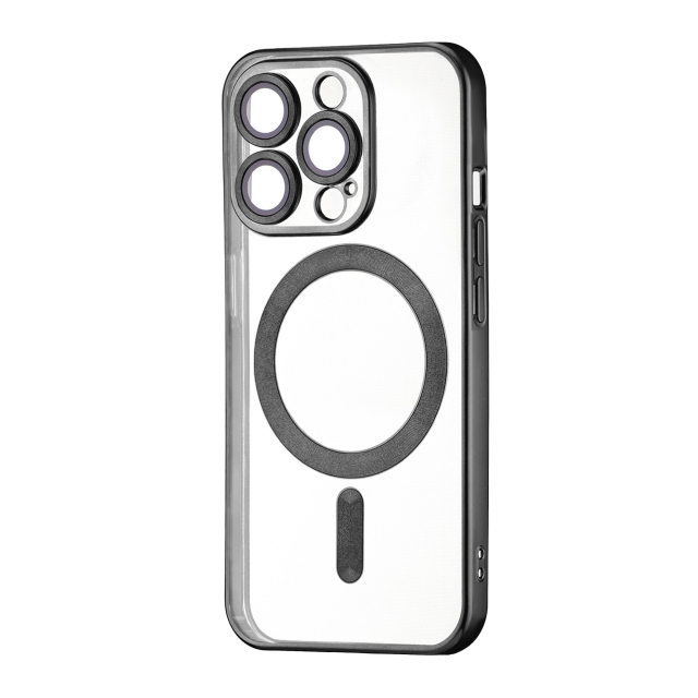 Чехол Ductil Metallic Edge with MagSafe (Protected Camera & Lens) iPhone 13 Pro Black