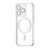 Чохол Ductil Metallic Edge with MagSafe (Protected Camera & Lens) iPhone 13 Pro Silver
