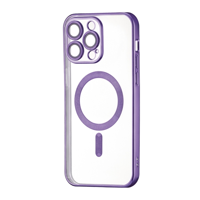 Чехол Ductil Metallic Edge with MagSafe (Protected Camera & Lens) iPhone 13 Pro Max Deep Purple