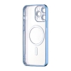 Чохол Ductil Metallic Edge with MagSafe (Protected Camera & Lens) iPhone 13 Pro Max Light Blue