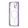 Чохол Ductil Metallic Edge with MagSafe (Protected Camera & Lens) iPhone 14 Deep Purple