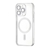 Чехол Ductil Metallic Edge with MagSafe (Protected Camera & Lens) iPhone 14 Pro Silver
