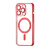 Чехол Ductil Metallic Edge with MagSafe (Protected Camera & Lens) iPhone 14 Pro Red