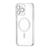 Чохол Ductil Metallic Edge with MagSafe (Protected Camera & Lens) iPhone 14 Pro Max Silver