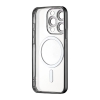 Чехол Ductil Metallic Edge with MagSafe (Protected Camera & Lens) iPhone 15 Pro Black