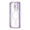 Чехол Ductil Metallic Edge with MagSafe (Protected Camera & Lens) iPhone 15 Pro Deep Purple