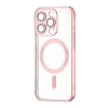 Чохол Ductil Metallic Edge with MagSafe (Protected Camera & Lens) iPhone 15 Pro Pink