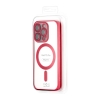 Чохол Ductil Metallic Edge with MagSafe (Protected Camera & Lens) iPhone 15 Pro Red