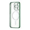 Чохол Ductil Metallic Edge with MagSafe (Protected Camera & Lens) iPhone 15 Pro Dark Green