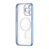 Чехол Ductil Metallic Edge with MagSafe (Protected Camera & Lens) iPhone 15 Pro Max Light Blue