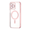 Чохол Ductil Metallic Edge with MagSafe (Protected Camera & Lens) iPhone 15 Pro Max Pink