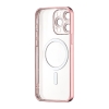 Чохол Ductil Metallic Edge with MagSafe (Protected Camera & Lens) iPhone 15 Pro Max Pink