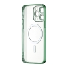 Чохол Ductil Metallic Edge with MagSafe (Protected Camera & Lens) iPhone 15 Pro Max Dark Green