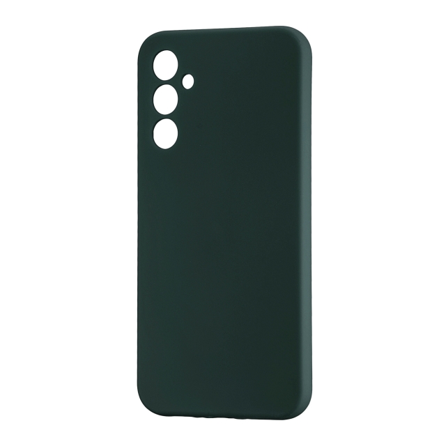Чехол Silicone Case Samsung A34 5G (A346) Dark Green