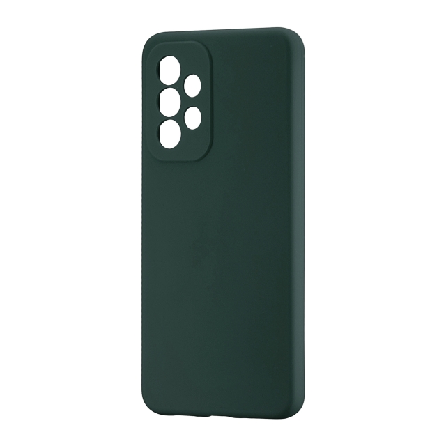 Чехол Silicone Case Samsung A33 5G (A336) Dark Green