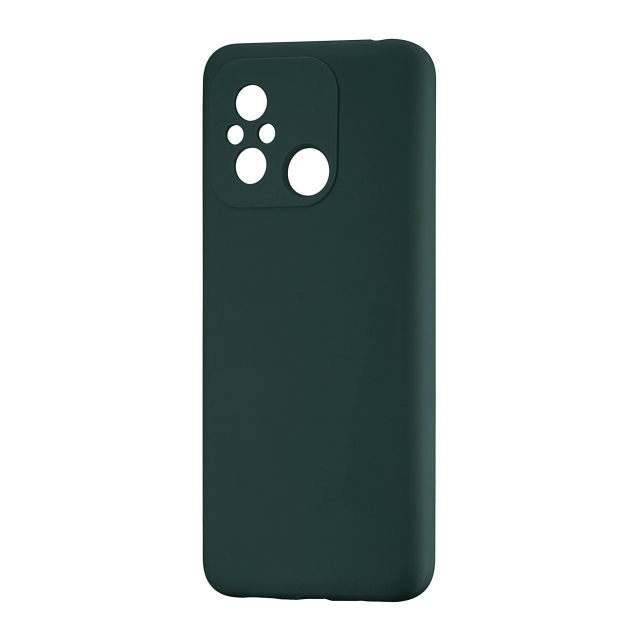 Чохол Silicone Case Xiaomi Redmi 12C/Redmi 11A/Poco C55 Dark Green