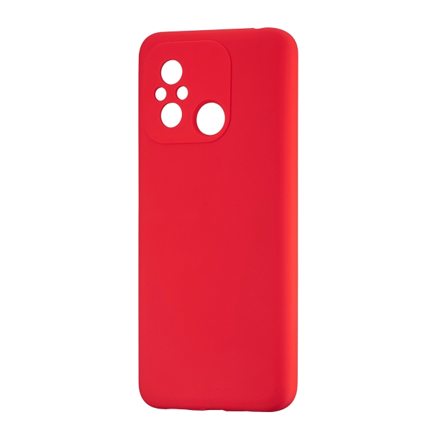 Чохол Silicone Case Xiaomi Redmi 12C/Redmi 11A/Poco C55 Red