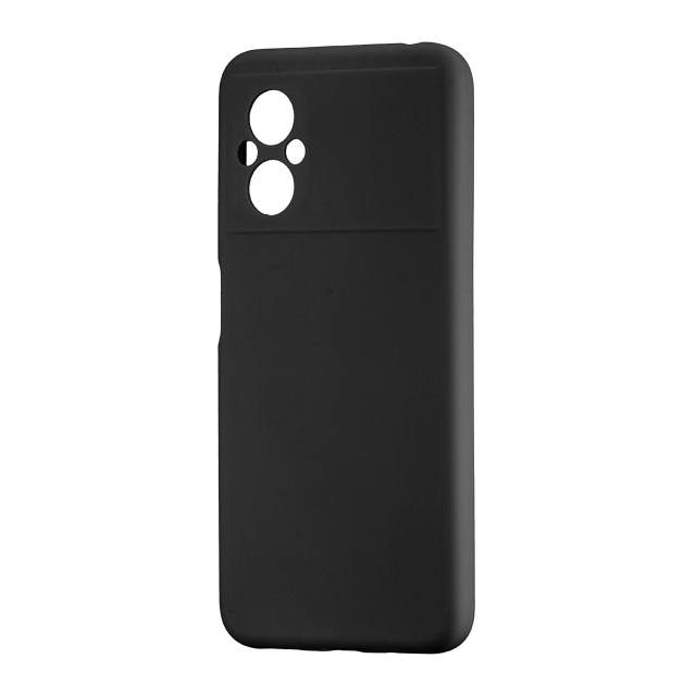 Чехол Silicone Case Xiaomi Poco M5 4G Black