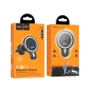 Холдер Hoco CA85 Ultra-fast magnetic wireless charging car holder Black (CA85)