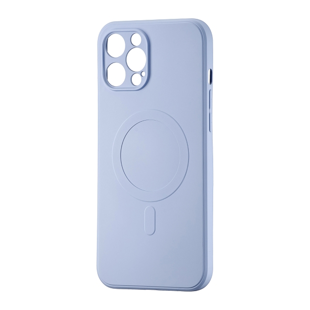 Чохол TPU with MagSafe Protected Camera iPhone 12 Pro Max Lilac