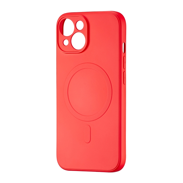 Чохол TPU with MagSafe Protected Camera iPhone 15 Red