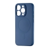 Чехол TPU with MagSafe Protected Camera iPhone 15 Pro Dark Blue