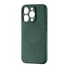 Чехол TPU with MagSafe Protected Camera iPhone 15 Pro Dark Green