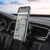 Холдер Hoco CA105 Guide three - axis linkage wireless charging car holder Black