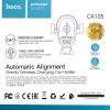 Холдер Hoco CA105 Guide three-axis linkage wireless charging car holder Black (CA105)