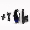 Холдер Hoco S14 Surpass automatic induction wireless charging car holder Silver