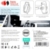 Холдер Hoco S14 Surpass automatic induction wireless charging car holder Silver