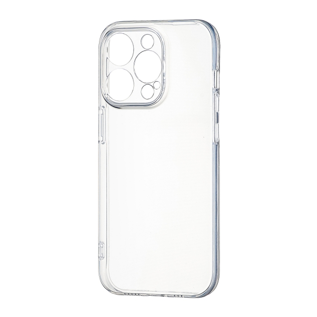Чехол Silicone Case WS Protected Camera iPhone 14 Pro Прозрачный