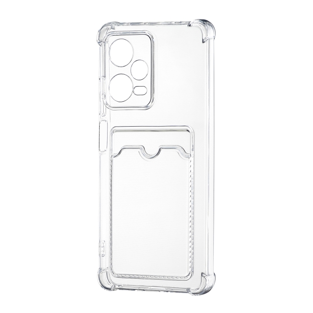 Чохол Clear Pocket Case Xiaomi Redmi Note 12 Pro 5G Прозорий