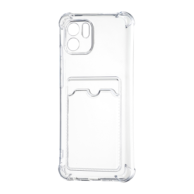 Чехол Clear Pocket Case Xiaomi Redmi A1 4G/A2 4G Прозрачный