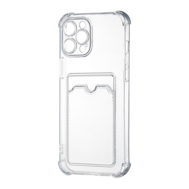 Чехол Clear Pocket Case Protected Camera iPhone 12 Pro Max Прозрачный