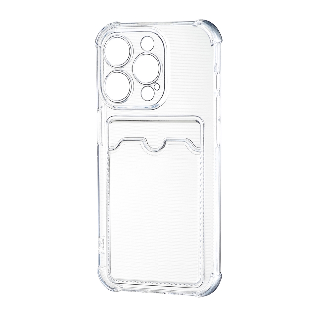 Чохол Clear Pocket Case Protected Camera iPhone 15 Pro Прозрачный