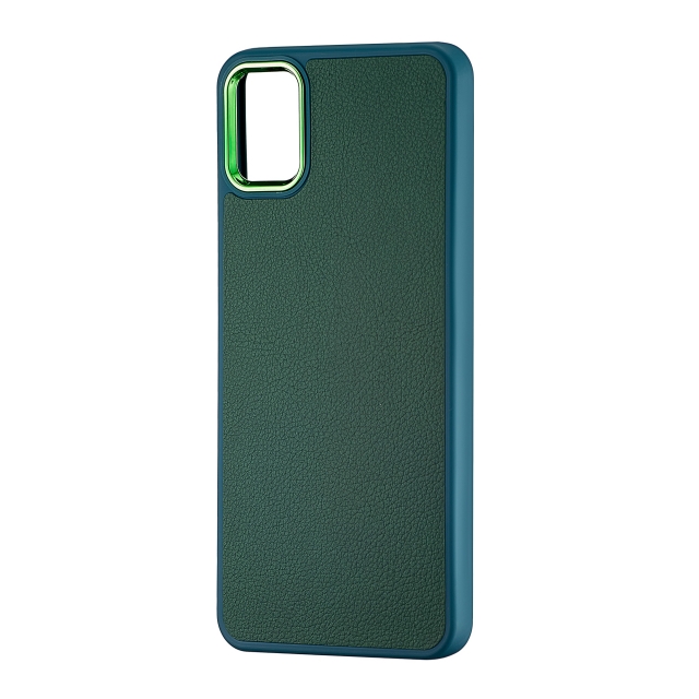 Чехол Leather Case Samsung A05 4G (A055) Dark Green