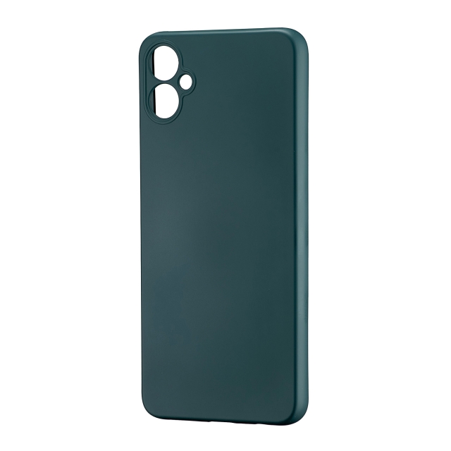 Чохол TPU Colorful Protected Camera Samsung A05 (A055) Dark Green
