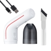 Автомобільний пилосос USAMS ZB253 Mini Handheld Vacuum Cleaner LEJ Series White
