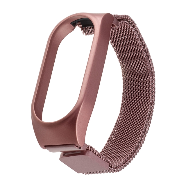 Ремешок Миланская Петля Mi Band 8 Rose Gold (10)