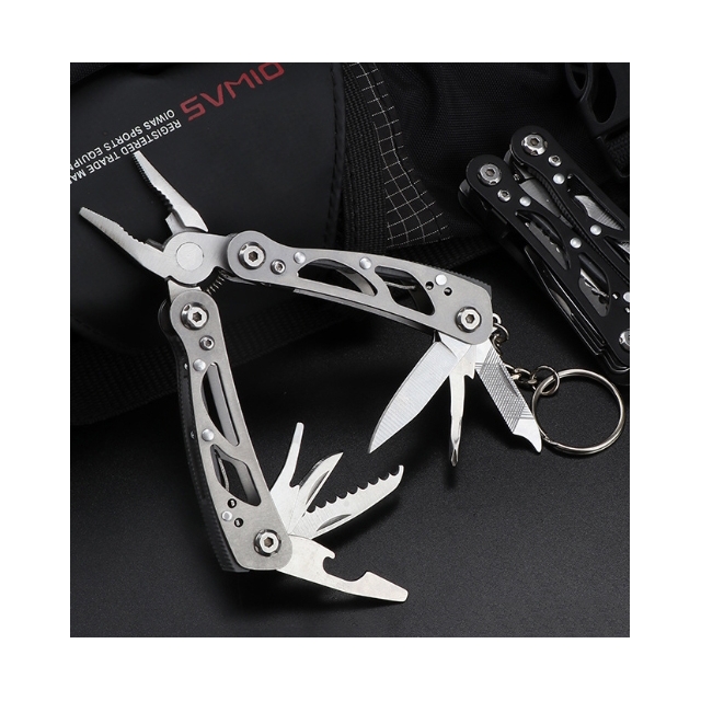 Мультитул Ruiguan MNQ 10 в 1 Silver (MNQ)