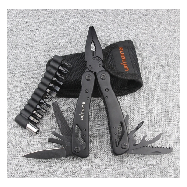 Мультитул Ruiguan RG035 12 в 1 Black (RG035)