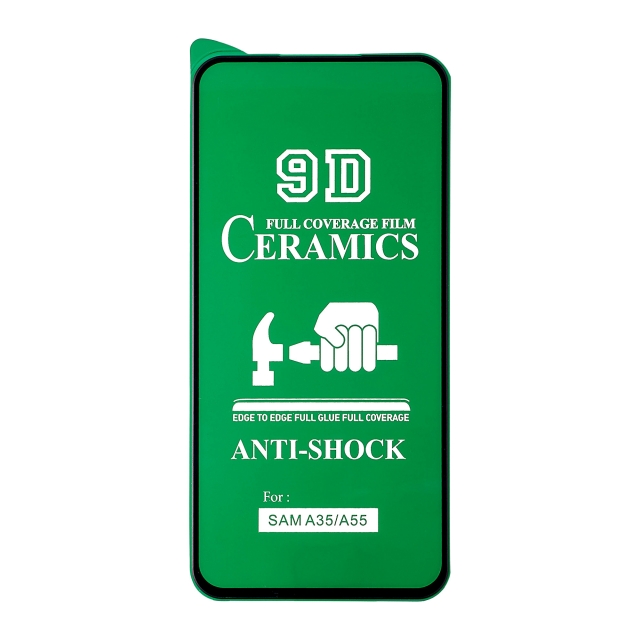 Захисне скло Ceramic Samsung A35/A55/M35 Black